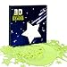 Casleevf Valentines Day Gifts for Kids Stars Glow in The Dark Stars Stickers for Ceiling Valentines Birthday for Kids Teen Boys Toddler Adults Room Decor Christmas Stocking Stuffers for Kids - Image 3