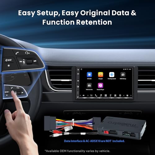 ATOTOZONE X10 7" Double-DIN Android Car Stereo, 8G+128G in-Dash Nav, Backup Cam w Recording, AI Agent & AI Vision, Re-Mote LiveView, 4G LTE, 7.1.2-Ch Audio, HDMI in, Wireless CarPlay/Android Auto - Image 3