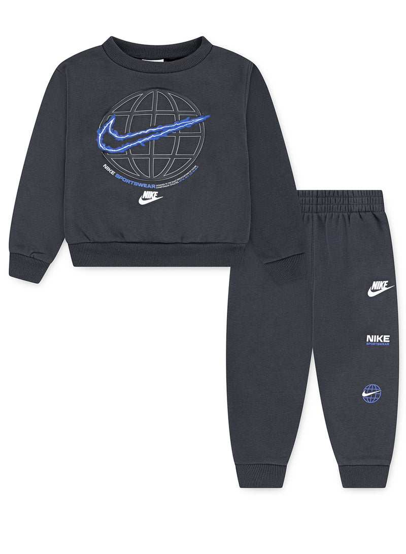 Nike Kids Fleece Crew & Pant Set  - Image 1