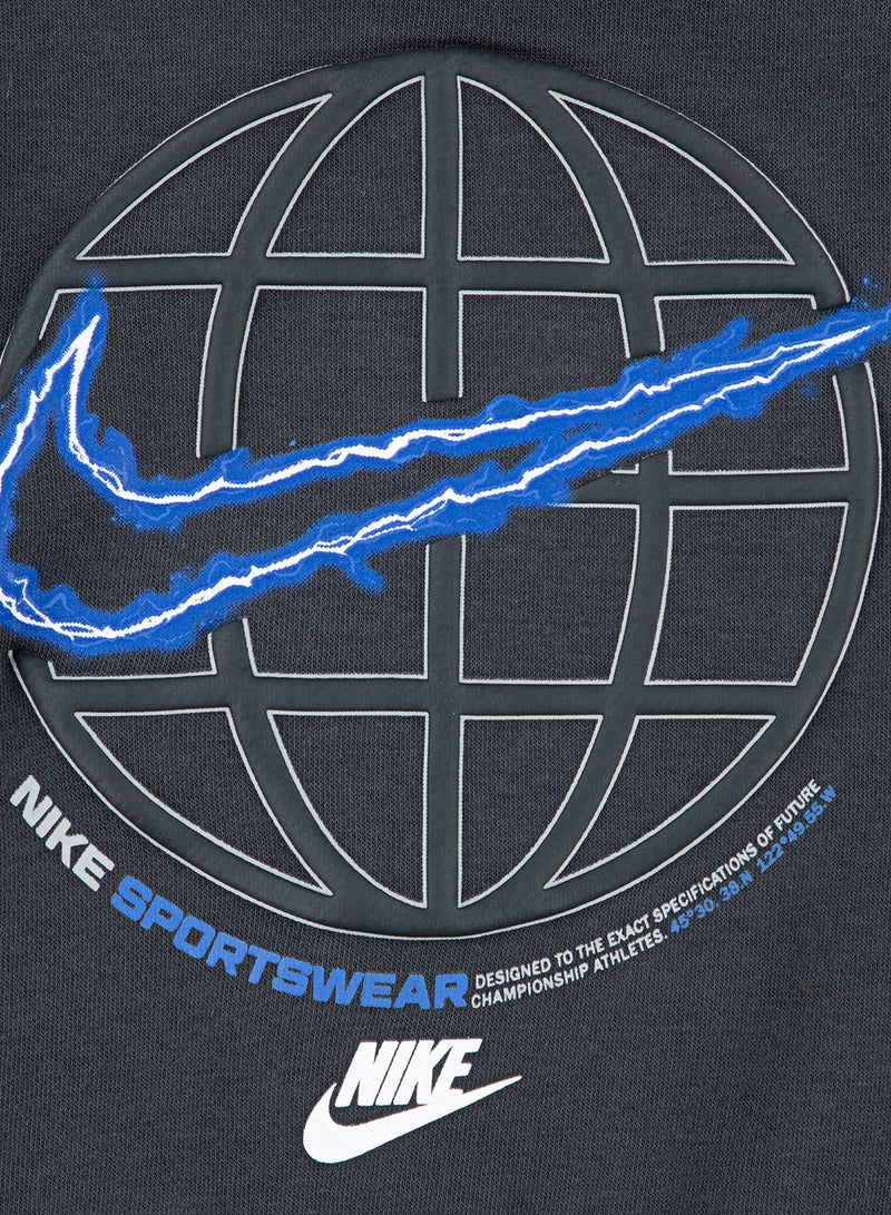 Nike Kids Fleece Crew & Pant Set  - Image 4