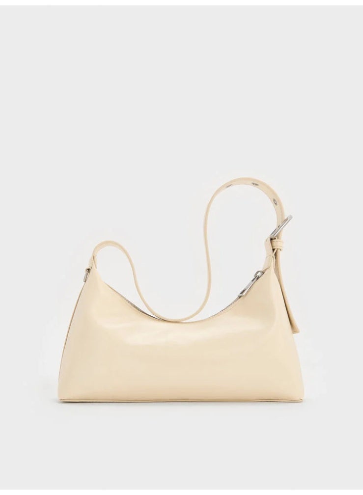 Charles & Keith Atwood Chain-Embellished Shoulder Bag - Image 5