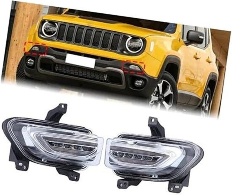 Wivplex LED Turn Signal Light Assembly for Jeep Renegade - Image 2