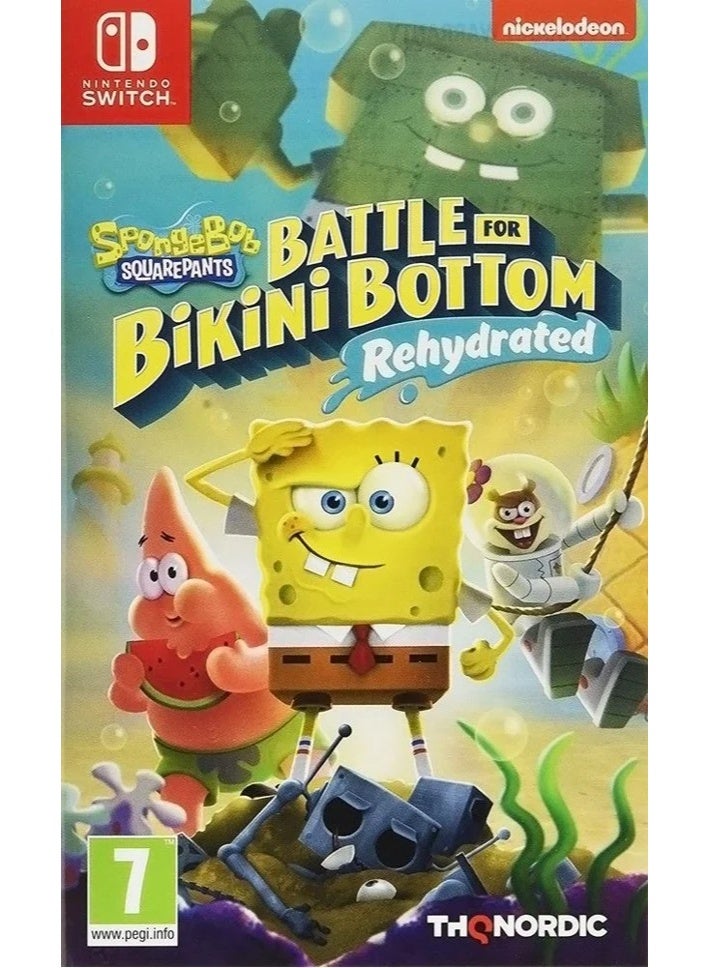 THQNORDIC THQNORDIC Spongebob Battle For Bikini Bottom Rehydrated Nintendo Switch N70395619V
