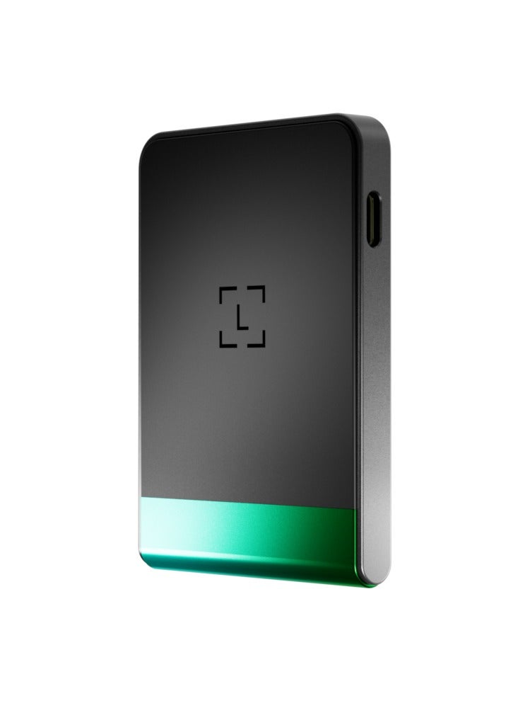 Ledger Flex Hardware Wallet | 2.84" TouchScreen + Recovery Key, Bitcoin Security, World's Safest Crypto Wallet, Bluetooth Connection, USB-C Charging, 5000+ Coins NFT, for iOS & Android - Oxidate Green  - Image 2