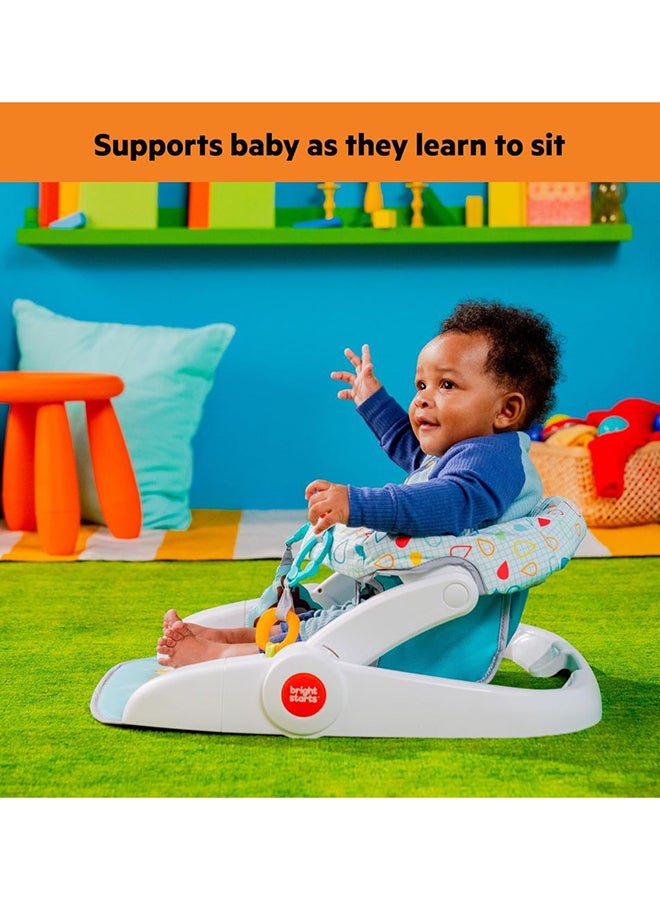 Bright Starts Learn-to-Sit 2-Position Floor Seat – Wild Vibes – For Ages 4–12 Months - Image 4