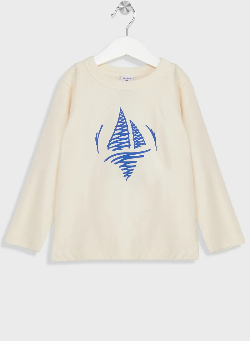Petit Bateau Kids Printed T-Shirt