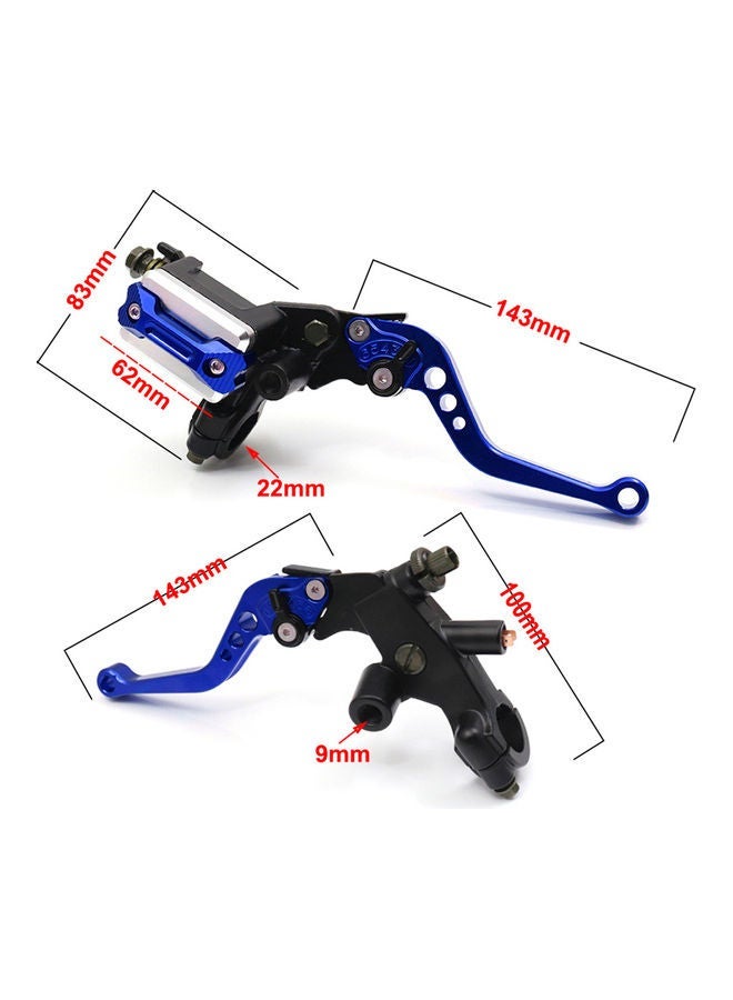 NIBEMINENT 2-Piece Universal Motorcycle Brake Clutch Pump Lever - Image 3