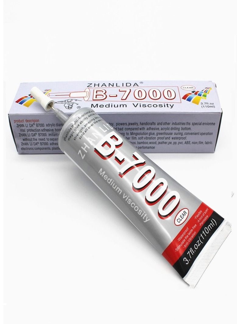 ZHANLIDA Multi-functional transparent adhesive glue suitable for mobile phone frame and shock absorber - Image 1