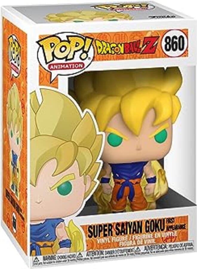 Funko Pop! Anime: Dragon Ball Z S8 -Super Saiyan Goku (First Appearance)