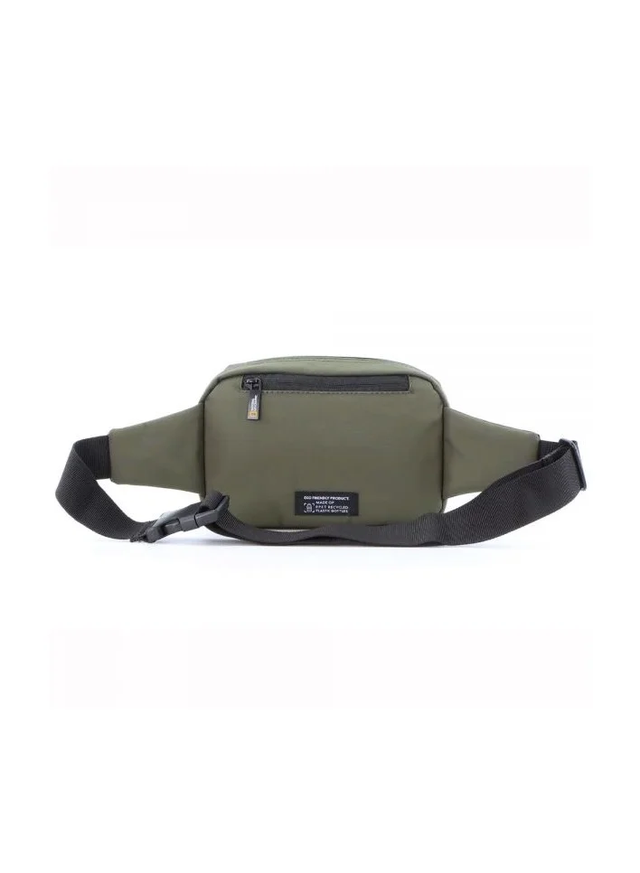 NATIONAL GEOGRAPHIC National Geographic Mutation Waist Bag Khaki, Hip Bag With Adjustable Strap, RFID Pocket, Suitable For Travel, Outdoors, Gym, Hiking For Men And Women