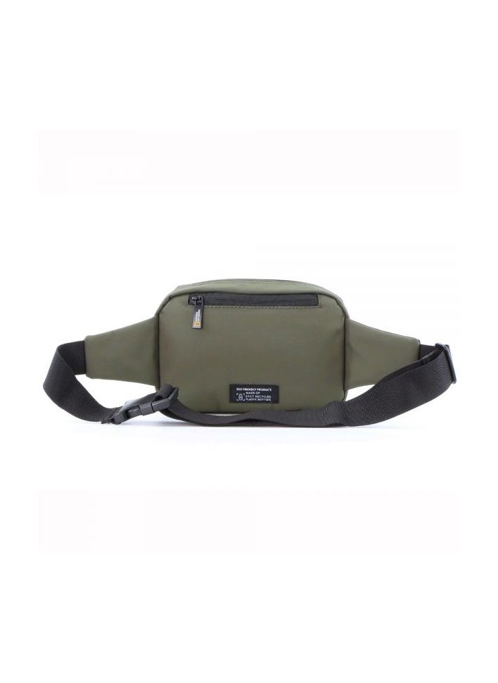 NATIONAL GEOGRAPHIC National Geographic Mutation Waist Bag Khaki, Hip Bag With Adjustable Strap, RFID Pocket, Suitable For Travel, Outdoors, Gym, Hiking For Men And Women  - Image 4