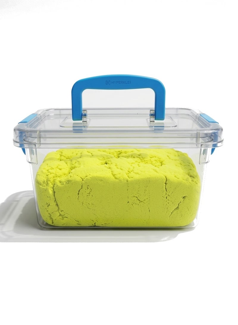 Colorful Magic Sand Box for Kids – 1 kg with Molds and Play Tools for Easy Shape Building - Image 5