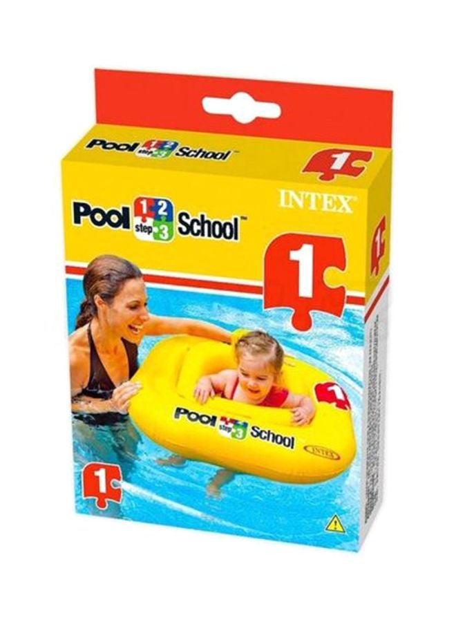 INTEX Pool School Deluxe Baby Float 79x79cm Ages 1+ 79x79cm - Image 2