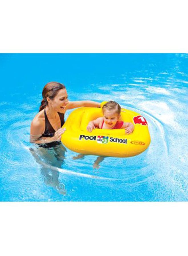 INTEX Pool School Deluxe Baby Float 79x79cm Ages 1+ 79x79cm - Image 4