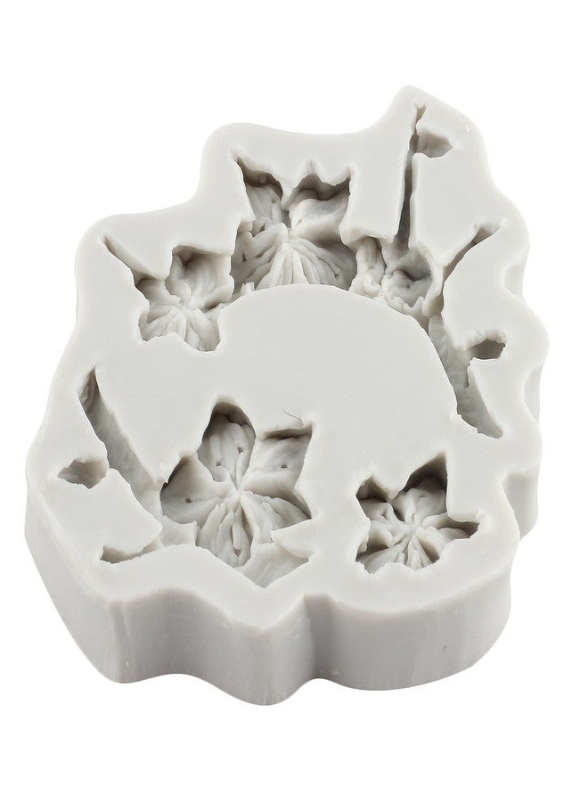 MINFEIDMS Plum Blossom Silicone Molds Tree Branch Fondant Chocolate Mold for Cake Decoration Cupcake Topper Chocolate Candy Gum Paste Polymer Clay - Image 5