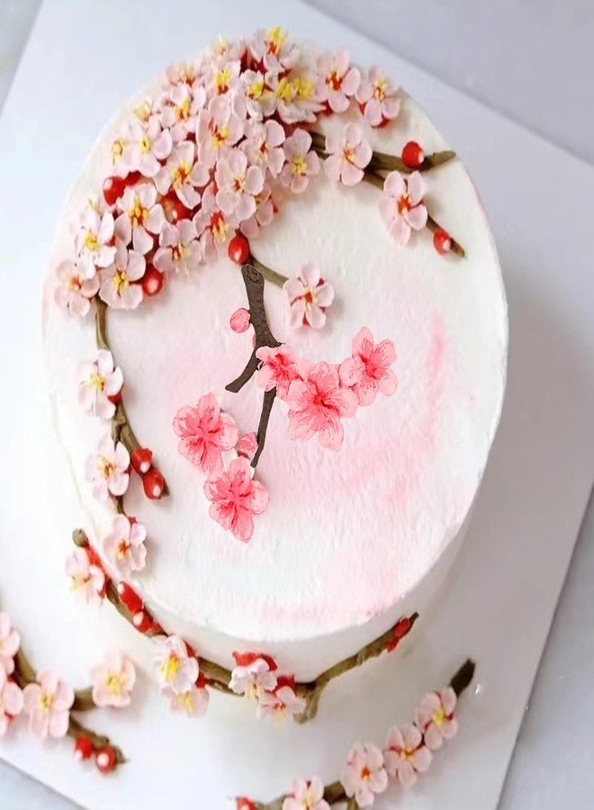 MINFEIDMS Plum Blossom Silicone Molds Tree Branch Fondant Chocolate Mold for Cake Decoration Cupcake Topper Chocolate Candy Gum Paste Polymer Clay - Image 3