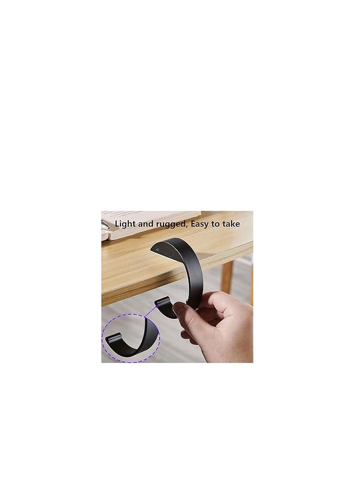 Aluminum Alloy Multi-Function Bag Hanger Hooks, load-bearing 20kg, Set of 3 Pairs,  ﻿ (Mixed color)  - Image 3