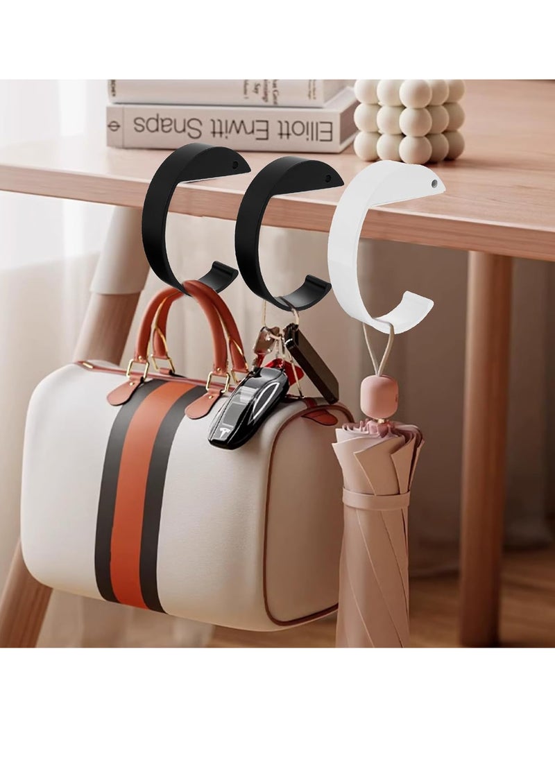 Aluminum Alloy Multi-Function Bag Hanger Hooks, load-bearing 20kg, Set of 3 Pairs,  ﻿ (Mixed color)  - Image 5