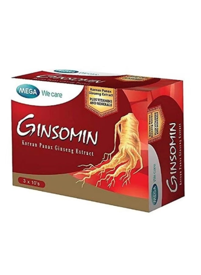 Ginsomin Capsules 30'S