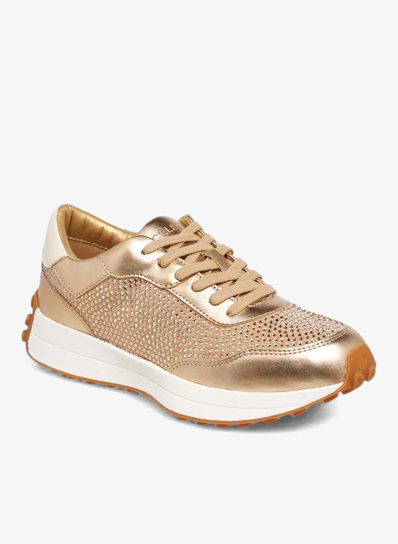 Celeste Women's Embellished Lace-Up Sneakers