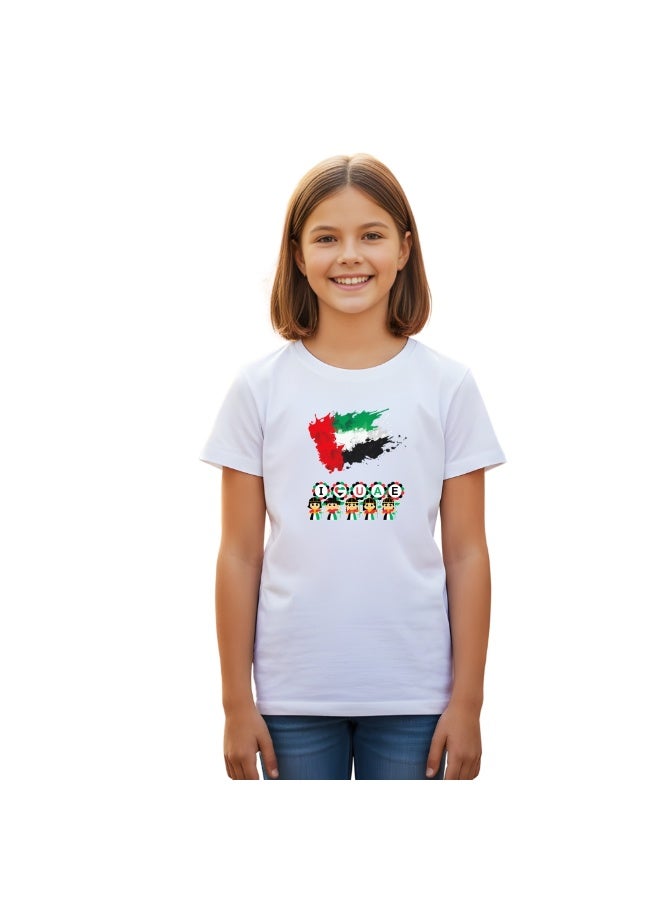 PRINTSHOP4ME UAE Tshirts For Celebrating  UAE National Day Flag Day For Kids Unisex Tshirt Collection Made In Uae - Image 1
