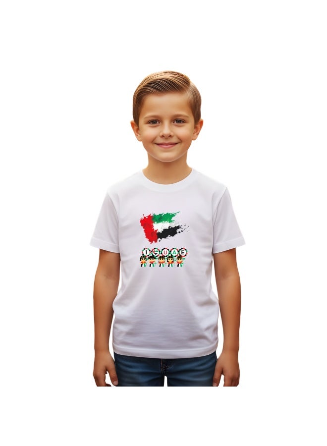 PRINTSHOP4ME UAE Tshirts For Celebrating  UAE National Day Flag Day For Kids Unisex Tshirt Collection Made In Uae - Image 2