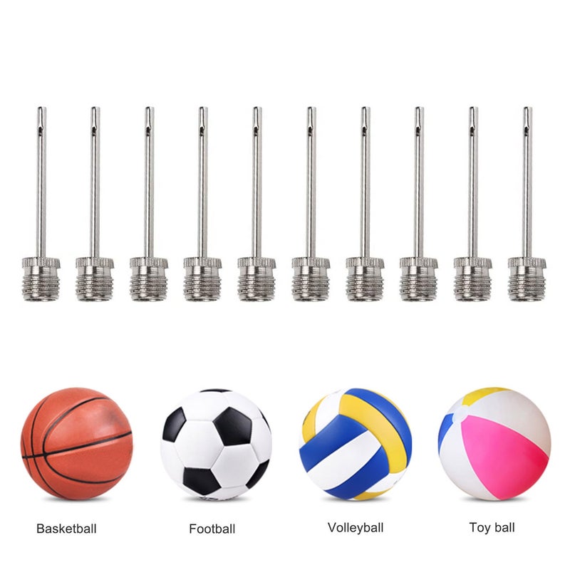 100 PCS Stainless Steel Pump Needle, Ball Pump Inflation Needles For Soccer Rugby Football Volleyball Ball,Inflatable Air Pump Needle - Image 5