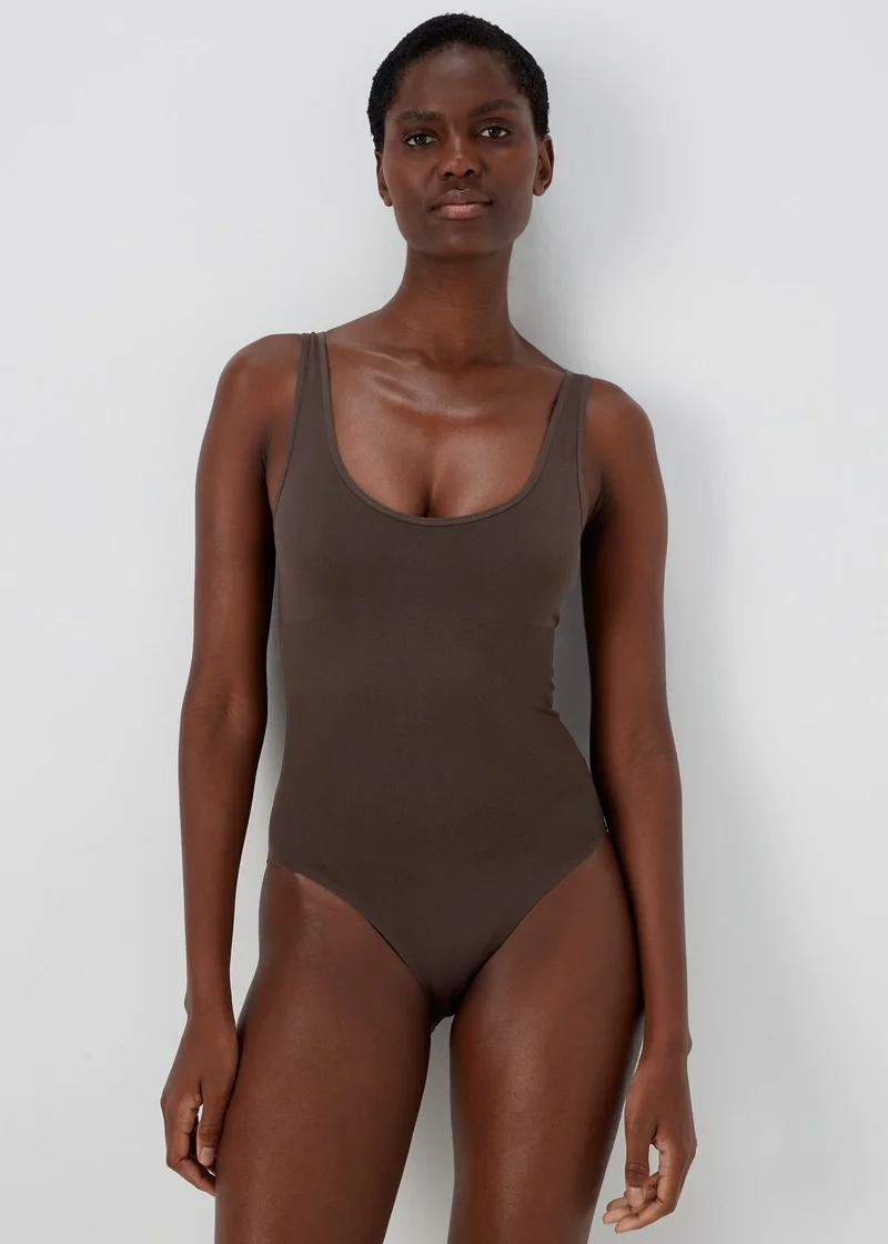 Matalan Brown Seamless Smoothing Bodysuit
