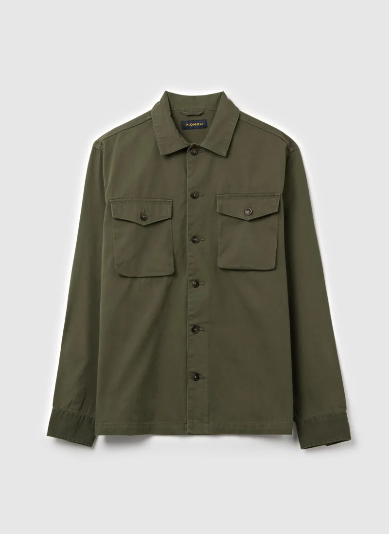 Ovs Solid Colour Shacket