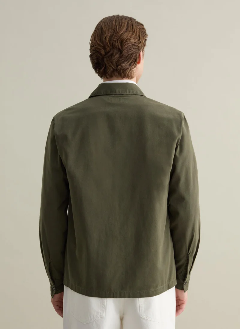 Ovs Solid Colour Shacket