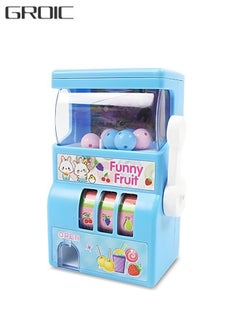 GROIC Mini Lottery Machine, Ball Dispenser for Kids, Mini Vending Machine Toy with Colorful Number Balls  - Image 1