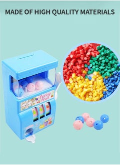 GROIC Mini Lottery Machine, Ball Dispenser for Kids, Mini Vending Machine Toy with Colorful Number Balls  - Image 3