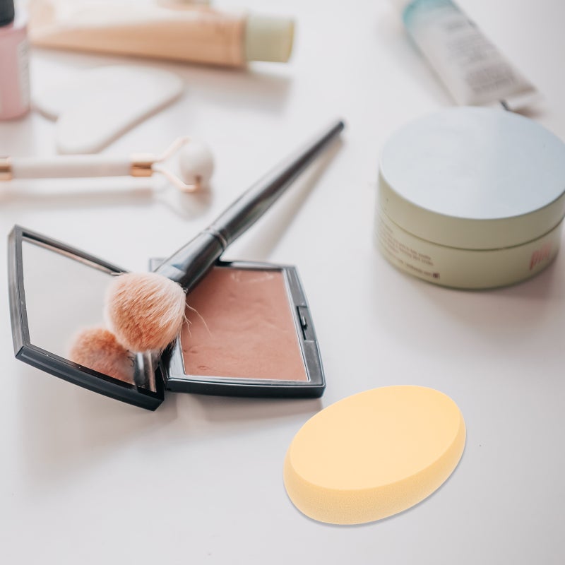 💄 أسفنجة مكياج بيضاوية لتطبيق كريم الأساس بشكل ناعم 12 قطعة - Image 4