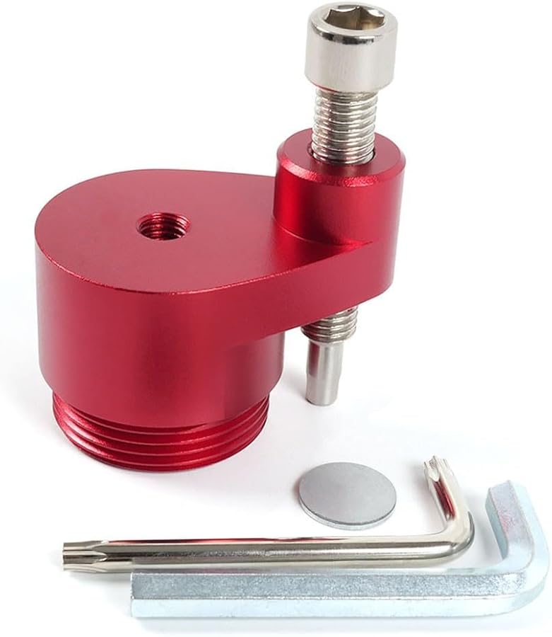 Red Secondary Clutch Spreader Tool for Can Am Maverick X3 UTV Belt Removal - Image 1