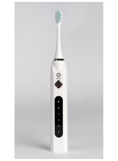 GREEN LION Electric Toothbrush Gen-2 with 5 Modes & 4 Brush Heads, Suitable for Sensitive & Color Teeth, Standard Whitening, Intelligent Timing, Slim Design, IPX7 Waterproof - White  - Image 5