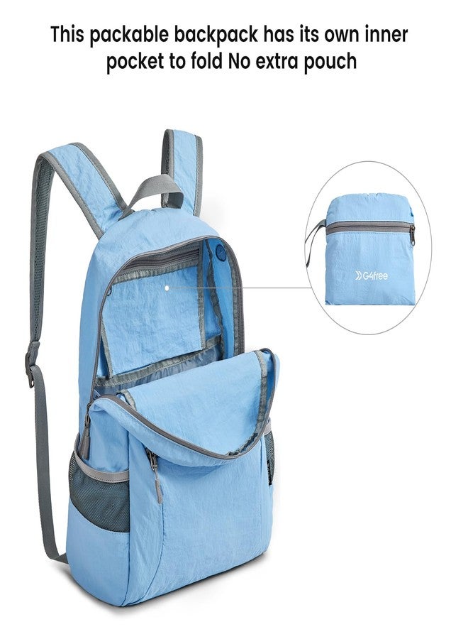 G4Free Small Foldable Ultralight Waterproof Backpack for Camping Hiking Cycling Men Women 20L - Image 3