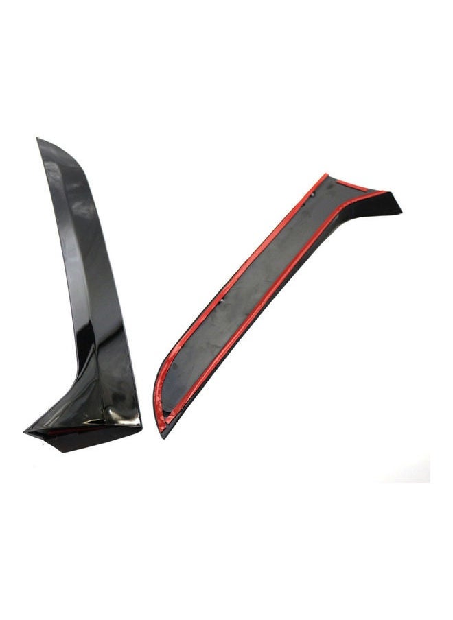 NIBEMINENT 2-Piece Car Rear Window Side Spoiler  - Image 3