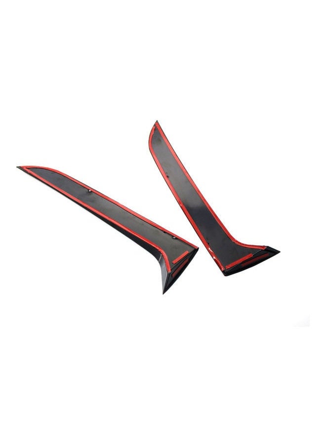 NIBEMINENT 2-Piece Car Rear Window Side Spoiler  - Image 4
