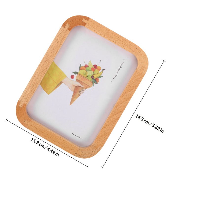 Desktop Standing Photo Frame Delicate Picture Photo Display Frame Home Decoration - Image 2
