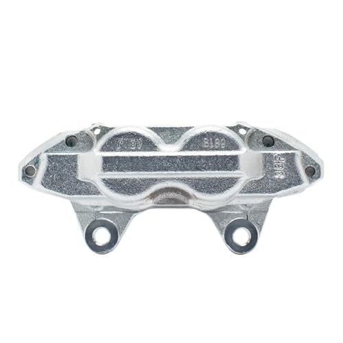R1 Concepts Front Left Brake Caliper Silver Zinc Coated CAL76255 Fits 20162018 Lexus GX460 Toyota 4Runner - Image 1