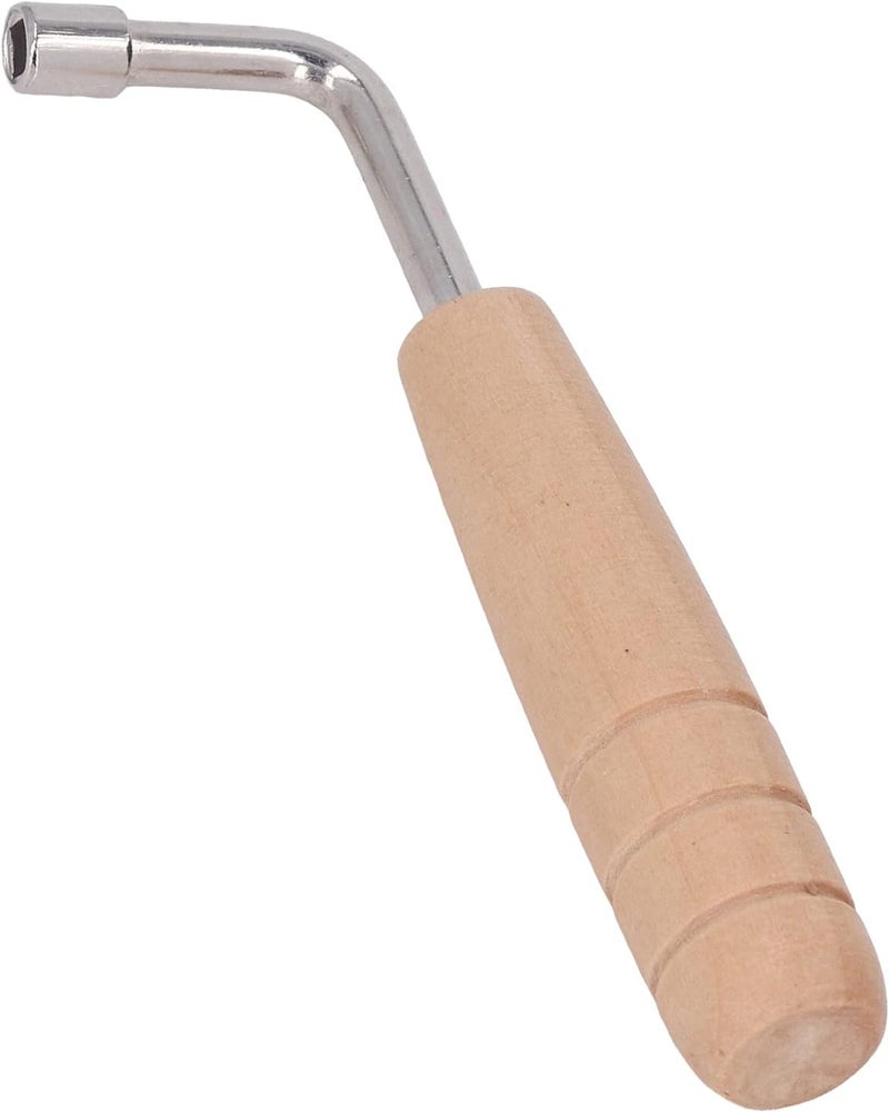 Lyre Harp Tone Tuning Tool Portable Stable Piano Wrench for Music Enthusiasts Metal and Solid Wood - Image 5
