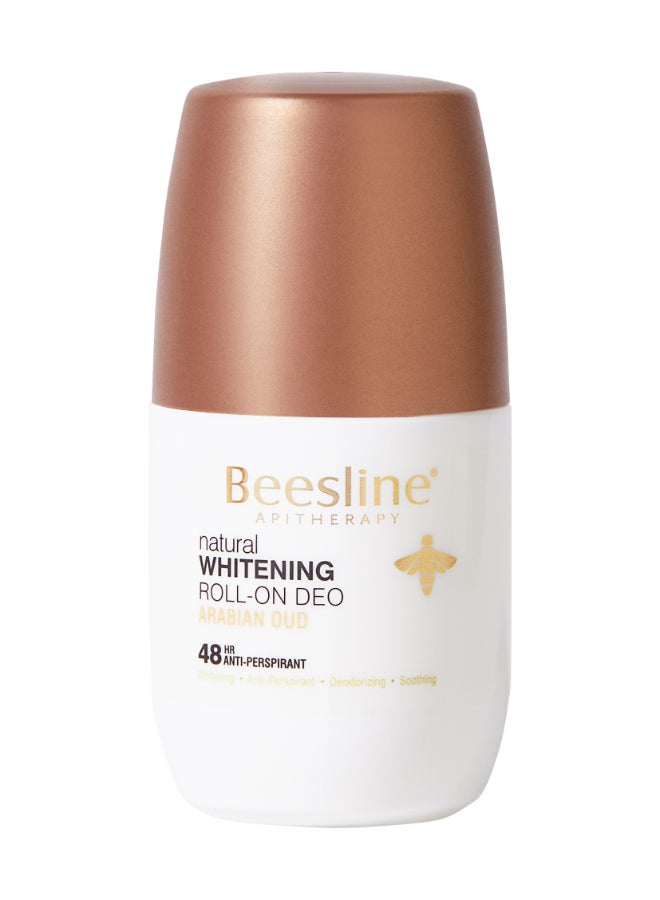 Beesline Whitening Roll-On Deodorant - Arabian Oudh brown 50ml - Image 1