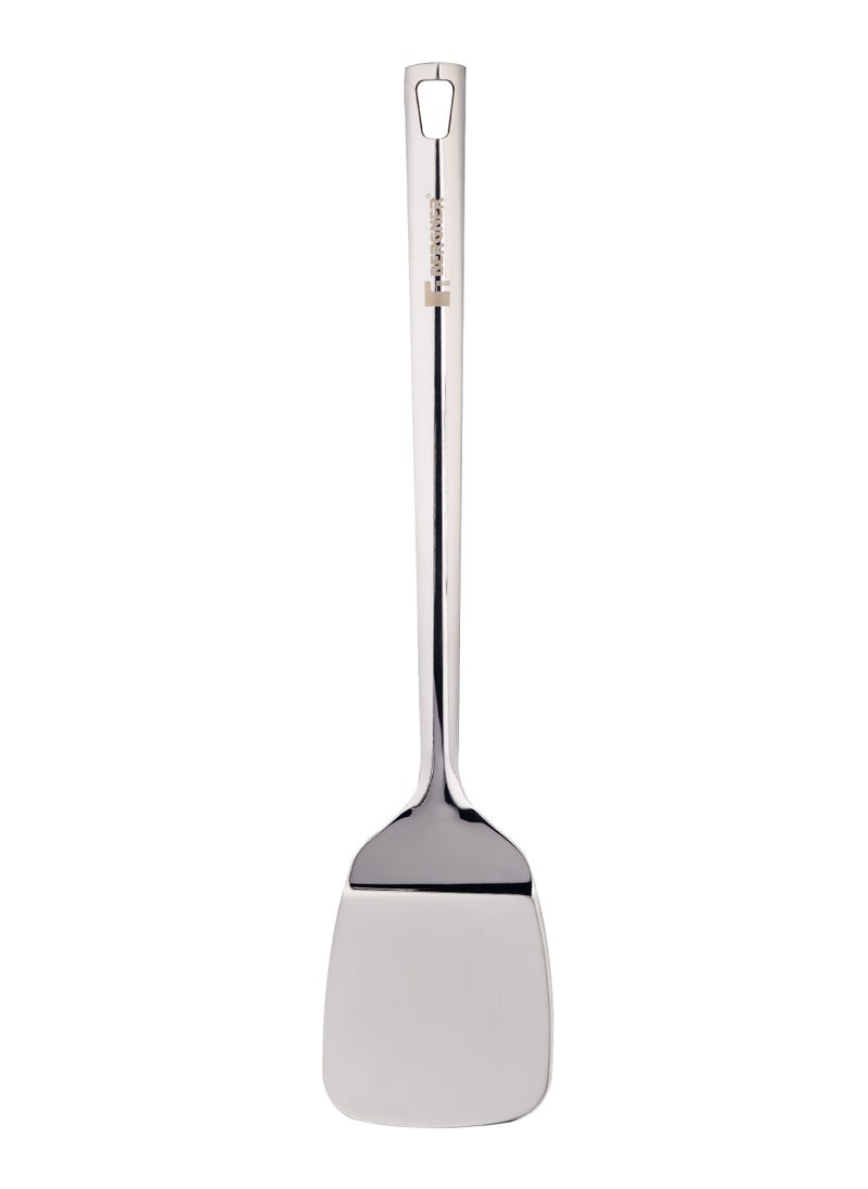 BERGNER SONIDO 18/10 STAINLESS STEEL SOLID TURNER 38.5X8.3 CM, SILVER COLOR, BG38664MM  - Image 1