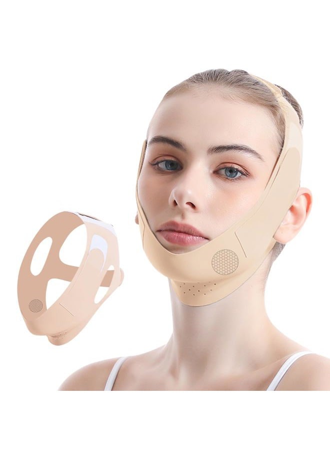 Graphene Face Lift Belt, Facial Lifting Bandage, Breathable Outline Lifting Shaping Face Band Chin Up Lifting - Image 1