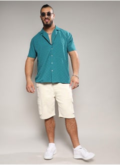 Instafab Plus Self-Design Pom-Pom Shirt  - Image 4