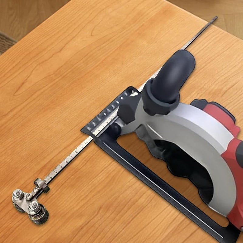Upgraded Double Bearings Circular Saw Cutting Guide With 60cm Adjustable Rail Precision Woodworking Tool - Image 4