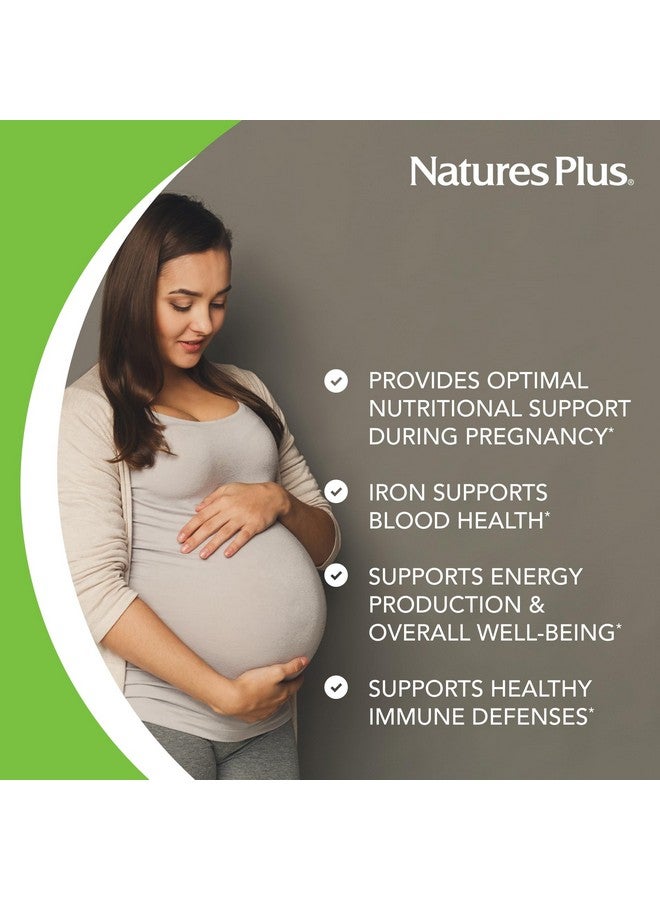Natures Plus Source of Life Prenatal Liquid, Tropical Fruit - 30 fl oz - Multivitamin & Mineral Supplement - Nutritional Support During Pregnancy - Gluten Free, Vegetarian - 30 Servings - Image 4