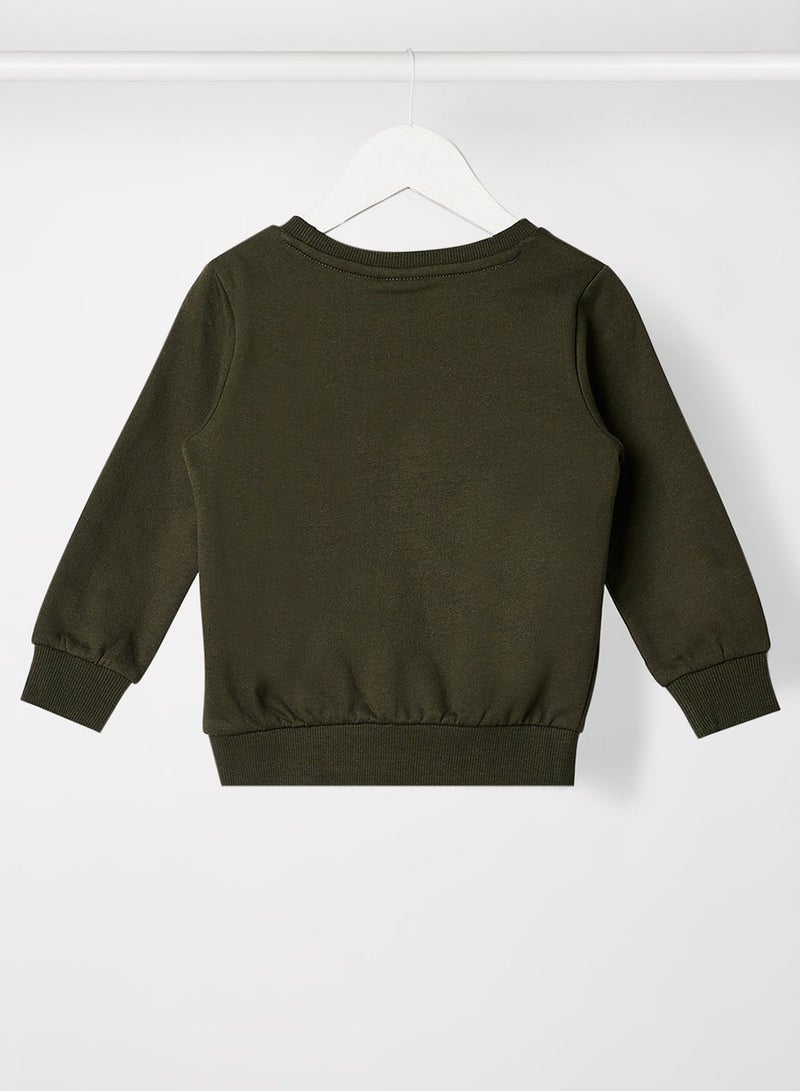 NAME IT Kids Graphic Long Sleeve Sweatshirt - Image 2