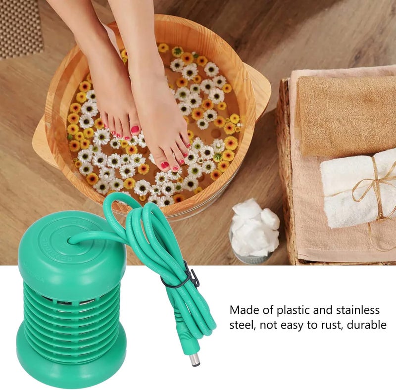 Generic Hydrotherapy Ion Head, Removable Washable Foot Bath Ion Head, Detox Array, Stainless Steel Ion Head (Yu Bencao Green Single Hole-Removable and Washable) - Image 4