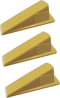 Shepherd Hardware Shepherd Hardware 3763 Heavy Duty Jumbo Rubber Door Wedge, Yellow, 3 Pack  - Image 1
